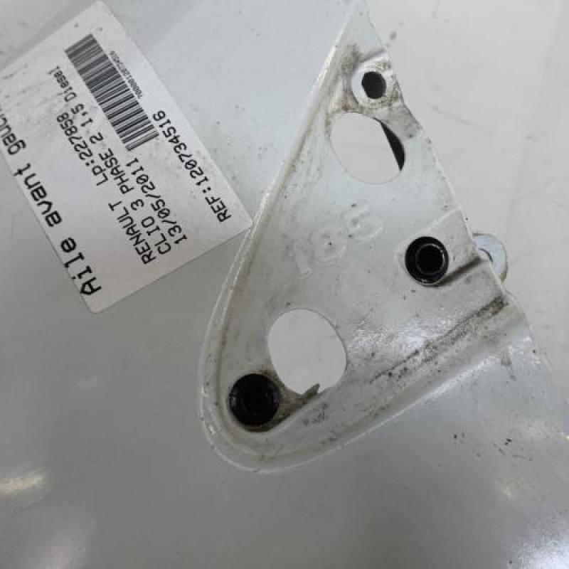 Aile avant gauche RENAULT CLIO 3 Photo n°4