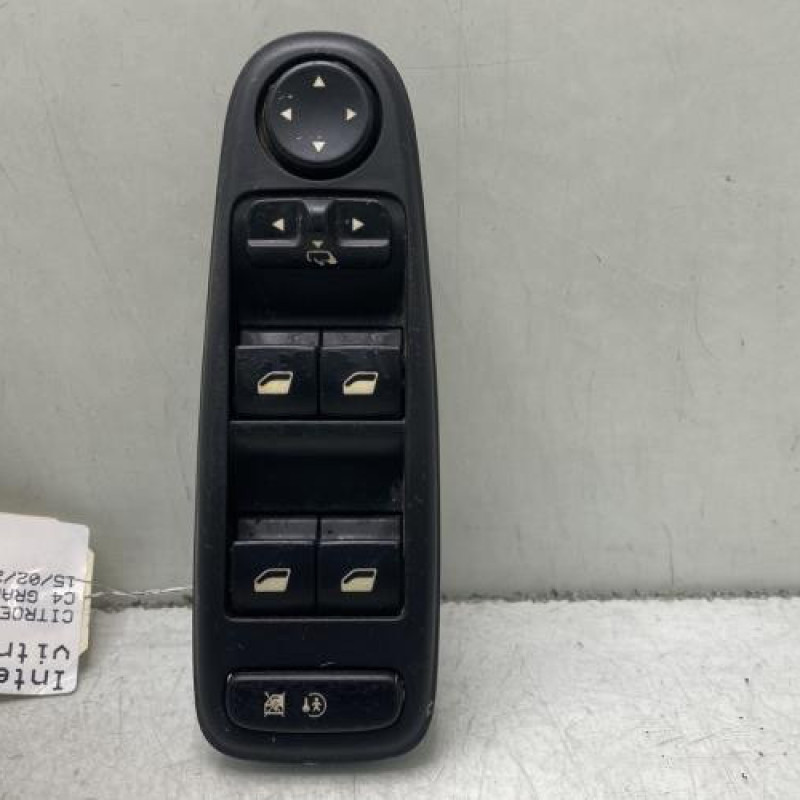 Interrupteur de leve vitre avant gauche CITROEN C4 GRAND PICASSO 1 Photo n°1