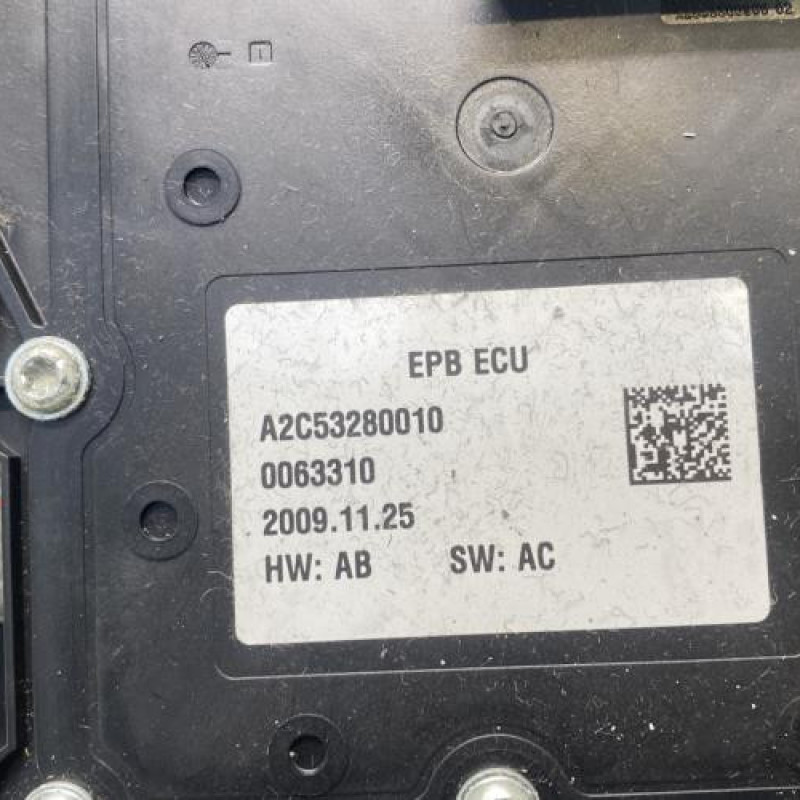 Bloc electrique de frein a main PEUGEOT 3008 1 Photo n°2