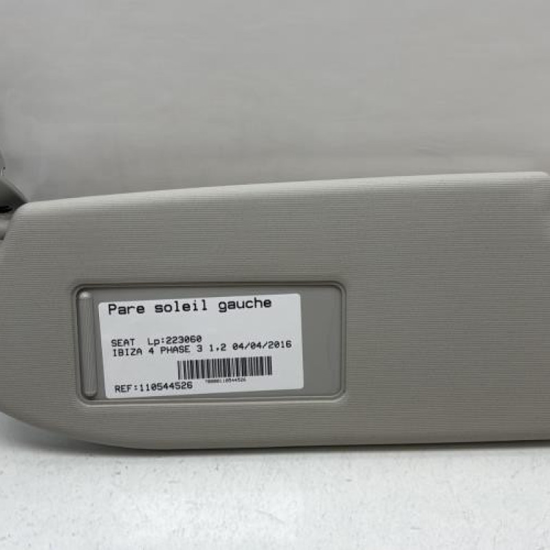 Pare soleil gauche SEAT IBIZA 4 Photo n°1