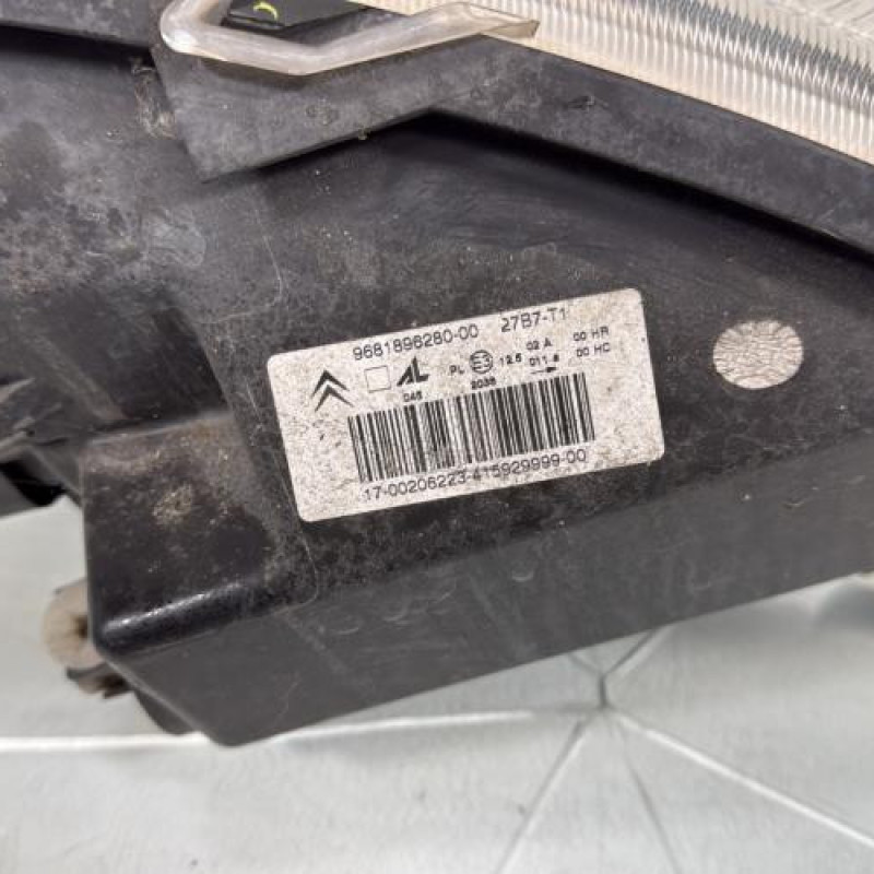 Optique avant principal gauche (feux)(phare) CITROEN C3 PLURIEL Photo n°3