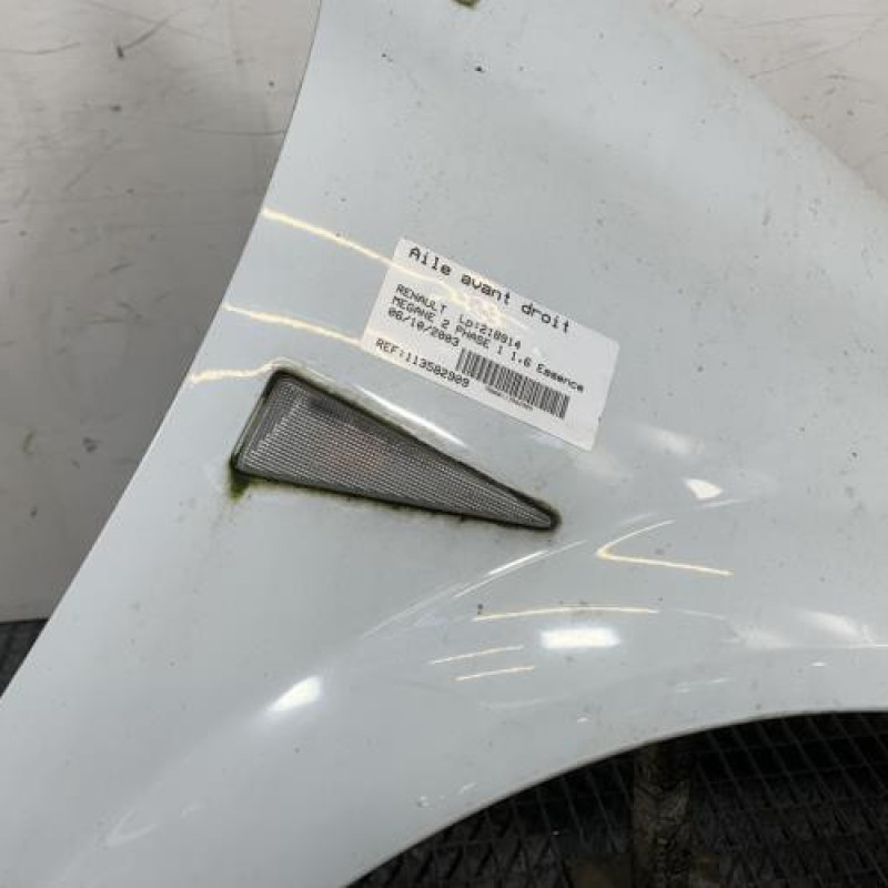 Aile avant droit RENAULT MEGANE 2 Photo n°3