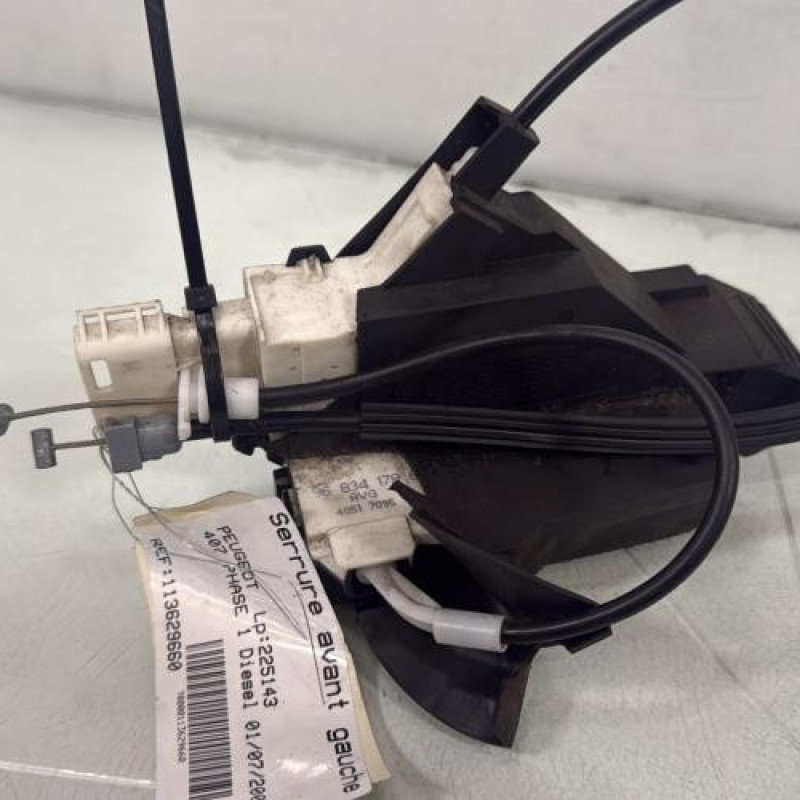 Serrure avant gauche PEUGEOT 407 Photo n°3