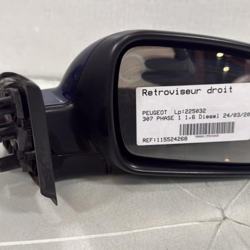 Retroviseur droit PEUGEOT 307 Photo n°1