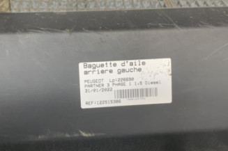 Baguette d'aile arrière gauche PEUGEOT PARTNER 3