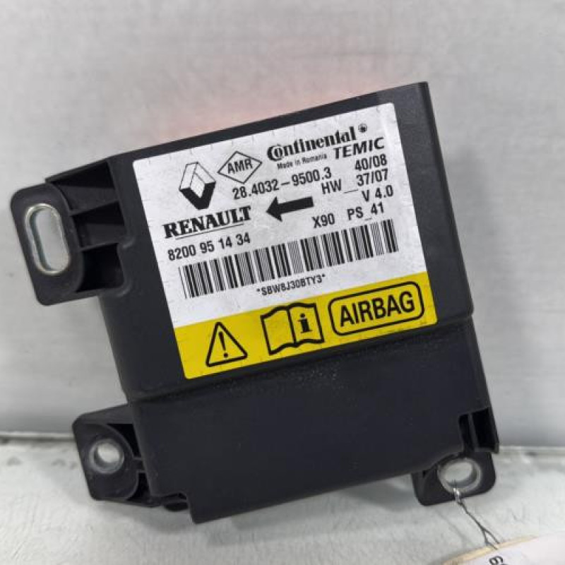 Boitier air bag DACIA SANDERO 1 Photo n°1