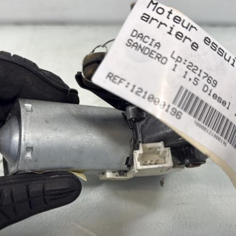 Moteur essuie glace arriere DACIA SANDERO 1 Photo n°4