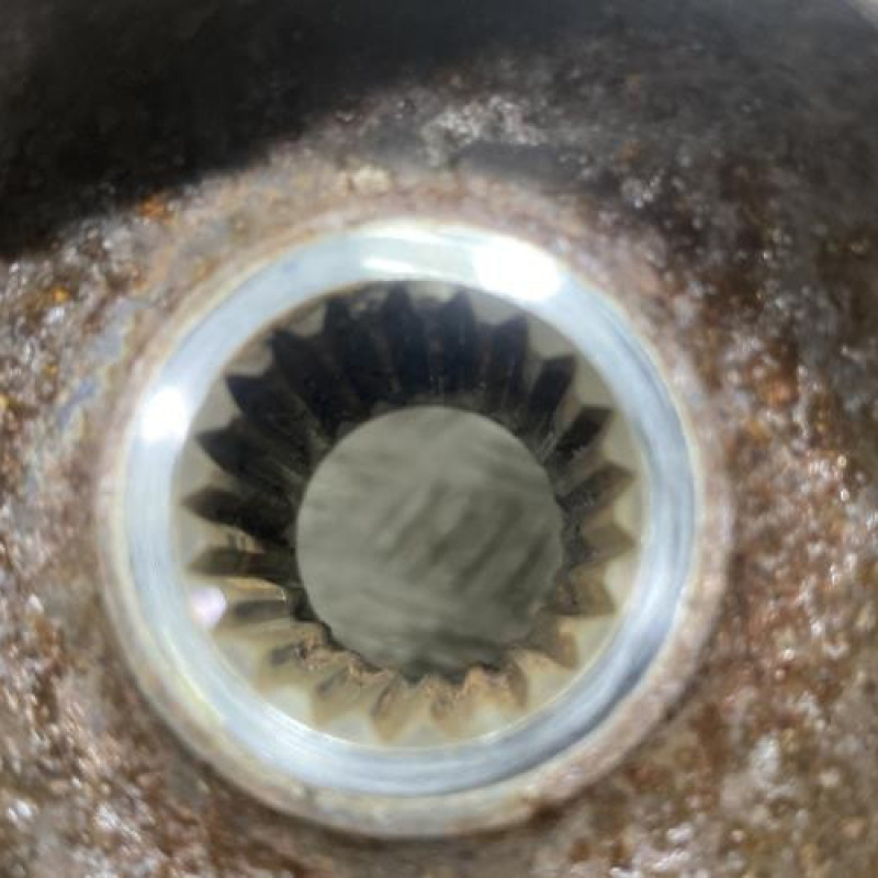 Pivot de moyeu avant droit PEUGEOT 206+ Photo n°2