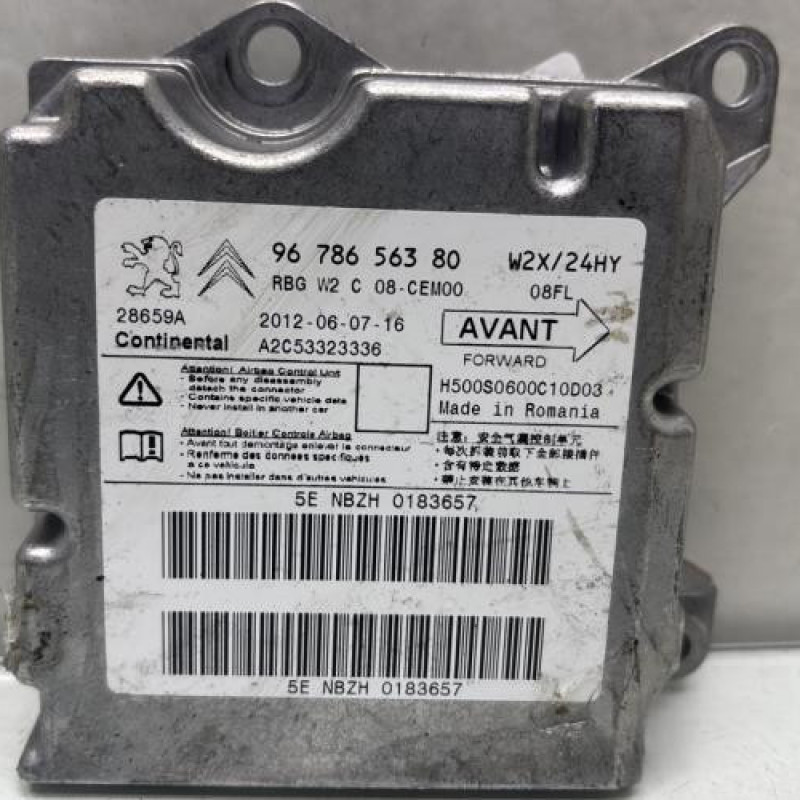 Boitier air bag PEUGEOT 508 1 SW Photo n°2