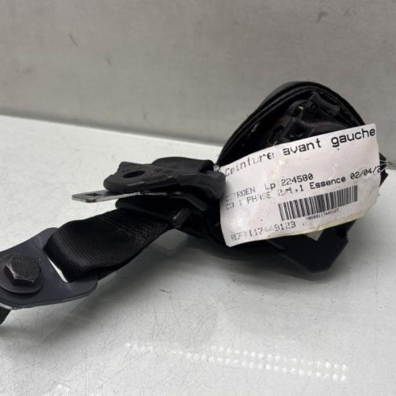 Ceinture avant gauche CITROEN C3 1 Photo n°3