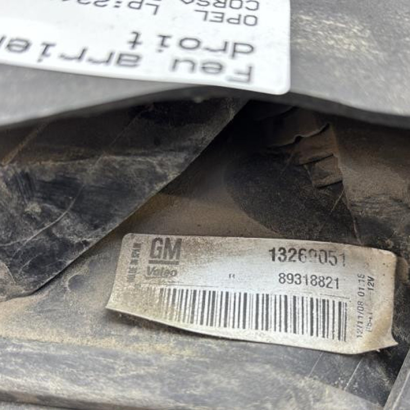 Feu arriere principal droit (feux) OPEL CORSA D Photo n°5