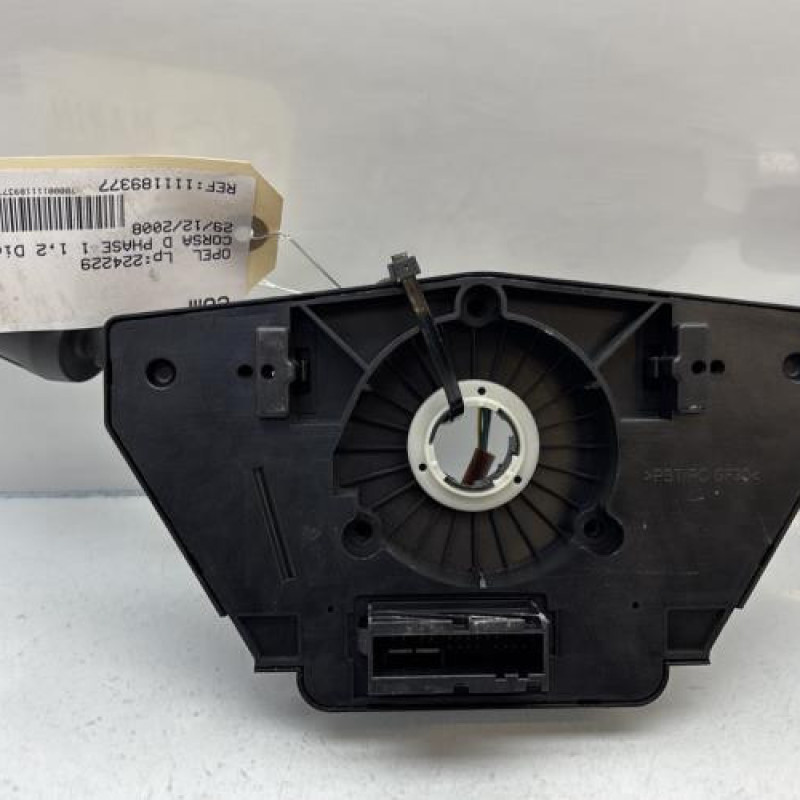 Com (Bloc Contacteur Tournant+Commodo Essuie Glace+Commodo Phare) OPEL CORSA D Photo n°8