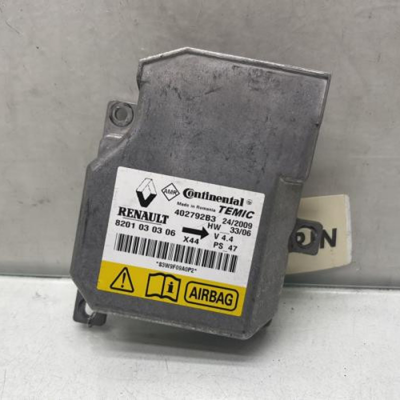 Boitier air bag RENAULT TWINGO 2 Photo n°1