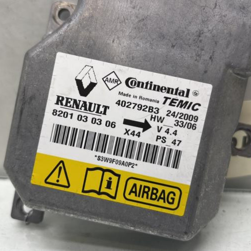 Boitier air bag RENAULT TWINGO 2 Photo n°2