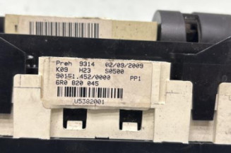 Commande chauffage VOLKSWAGEN POLO 5