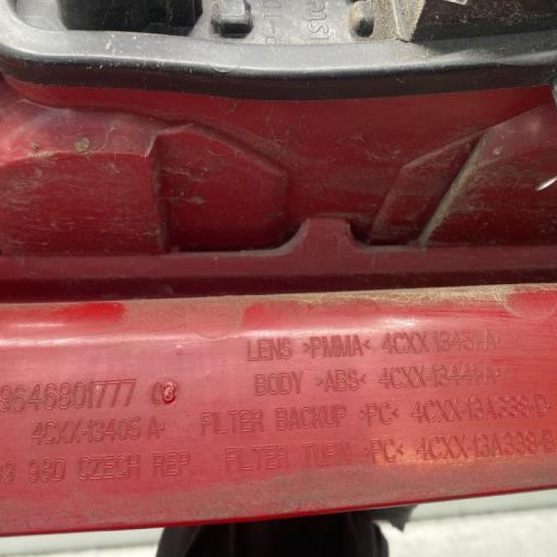 Feu arriere principal gauche (feux) CITROEN C4 1 Photo n°4