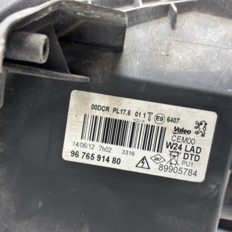 Optique avant principal droit (feux)(phare) PEUGEOT 508 1 SW Photo n°11