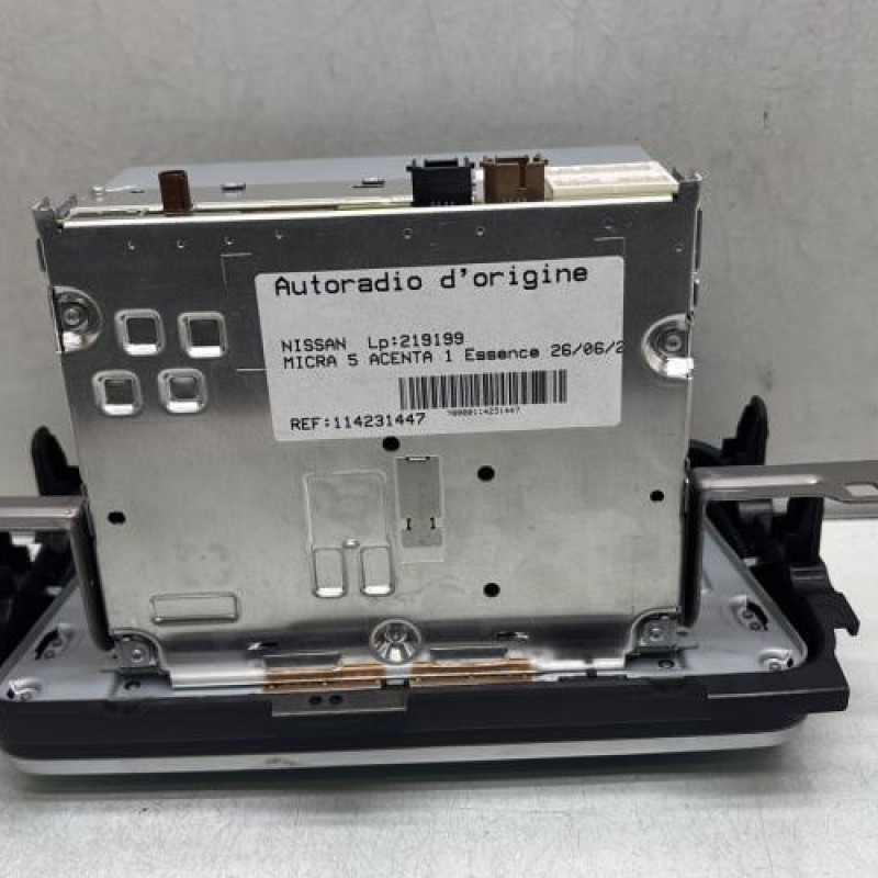 Autoradio d'origine NISSAN MICRA 5 Photo n°5