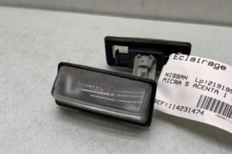 Eclairage de plaque NISSAN MICRA 5 Photo n°1