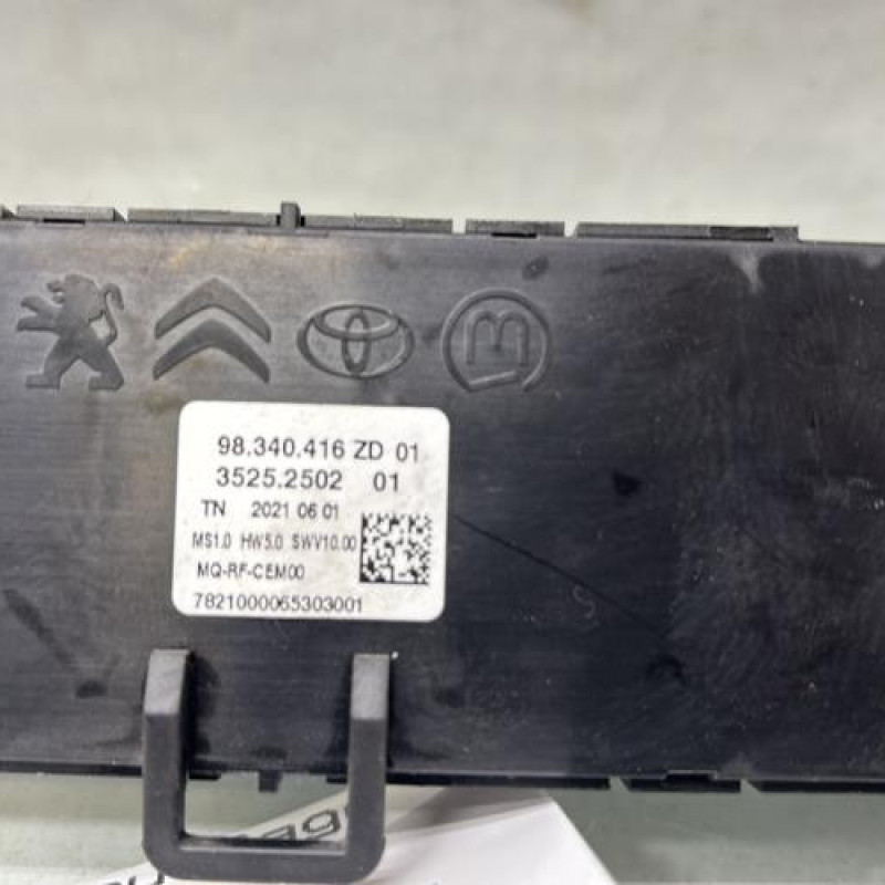 Commande chauffage PEUGEOT PARTNER 3 Photo n°3