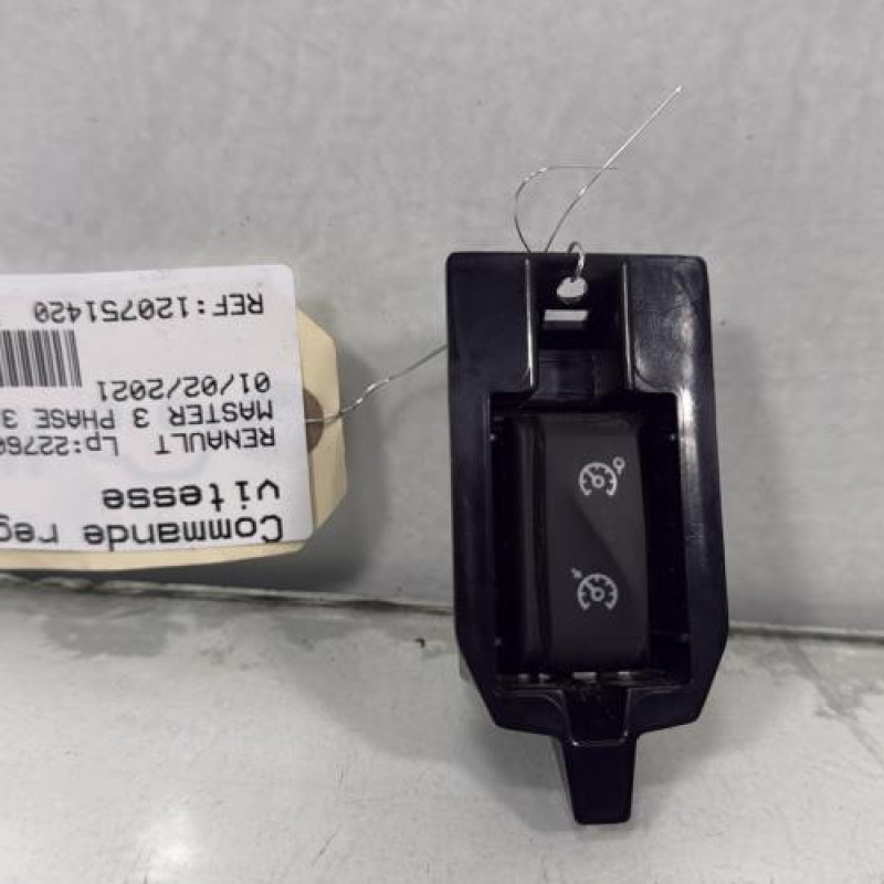 Commande regulateur vitesse RENAULT MASTER 3 Photo n°1
