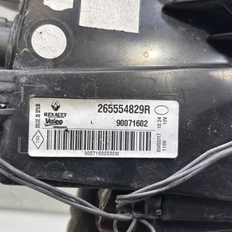 Feu arriere principal gauche (feux) RENAULT MEGANE 4 Photo n°4