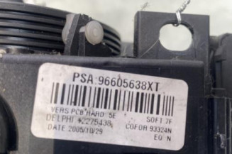 Com (Bloc Contacteur Tournant+Commodo Essuie Glace+Commodo Phare) PEUGEOT 206