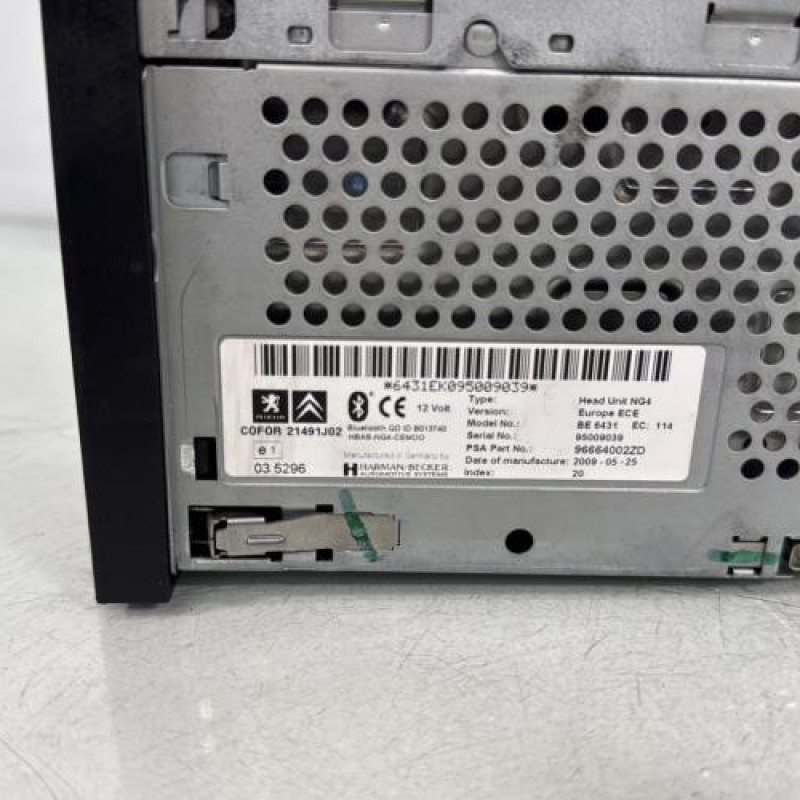 Autoradio d'origine CITROEN C5 2 Photo n°3