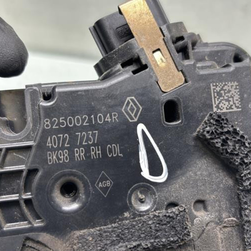 Serrure arriere droit RENAULT CLIO 4 Photo n°6