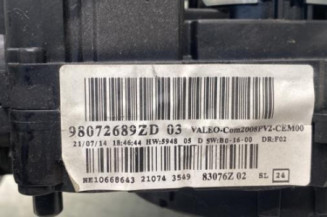 Com (Bloc Contacteur Tournant+Commodo Essuie Glace+Commodo Phare) PEUGEOT 308 2