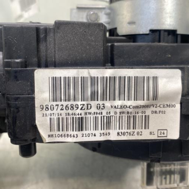 Com (Bloc Contacteur Tournant+Commodo Essuie Glace+Commodo Phare) PEUGEOT 308 2 Photo n°5