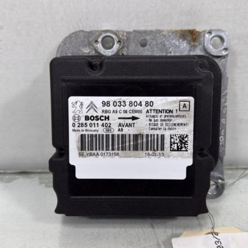 Boitier air bag PEUGEOT 208 1 Photo n°1