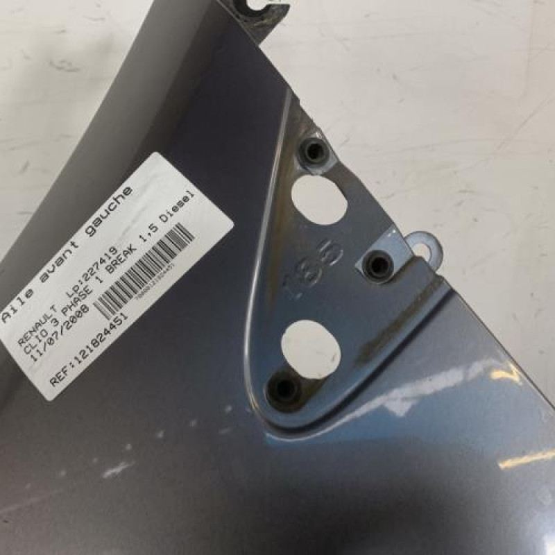 Aile avant gauche RENAULT CLIO 3 Photo n°3