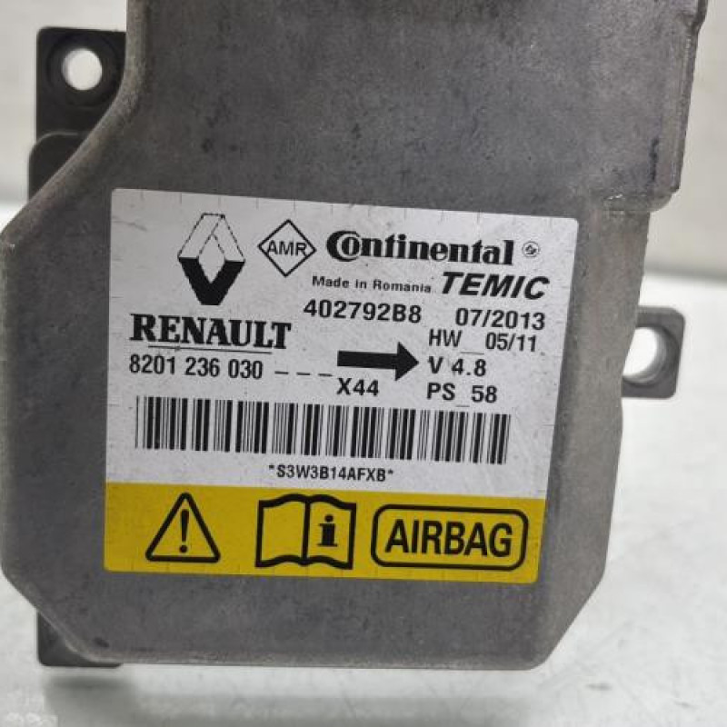 Boitier air bag RENAULT TWINGO 2 Photo n°2