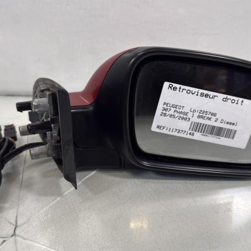 Retroviseur droit PEUGEOT 307 Photo n°1