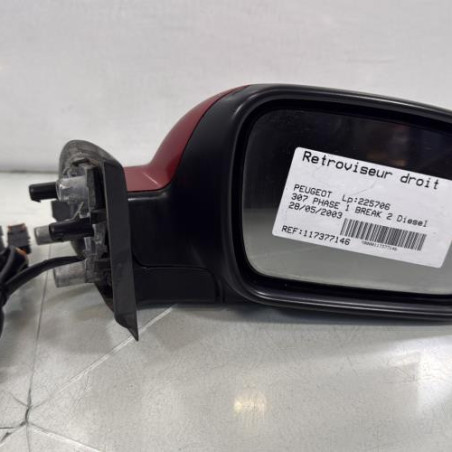 Retroviseur droit PEUGEOT 307 Photo n°1