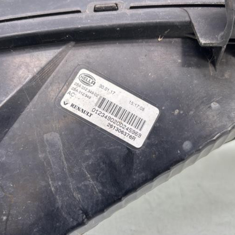 Optique avant secondaire droit (feux)(clignotant) RENAULT MEGANE 4 Photo n°3