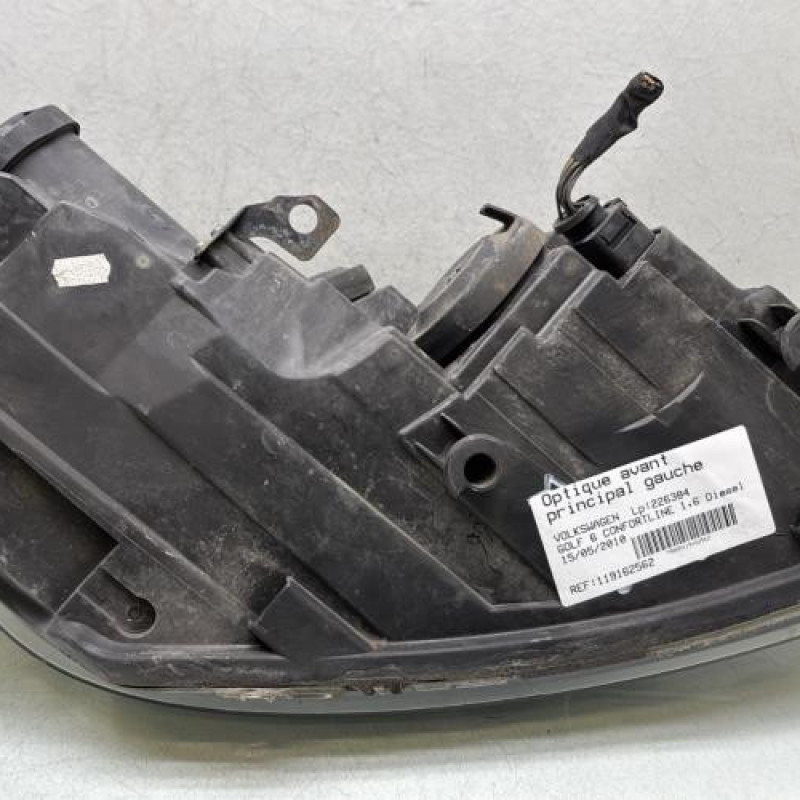 Optique avant principal gauche (feux)(phare) VOLKSWAGEN GOLF 6 Photo n°3