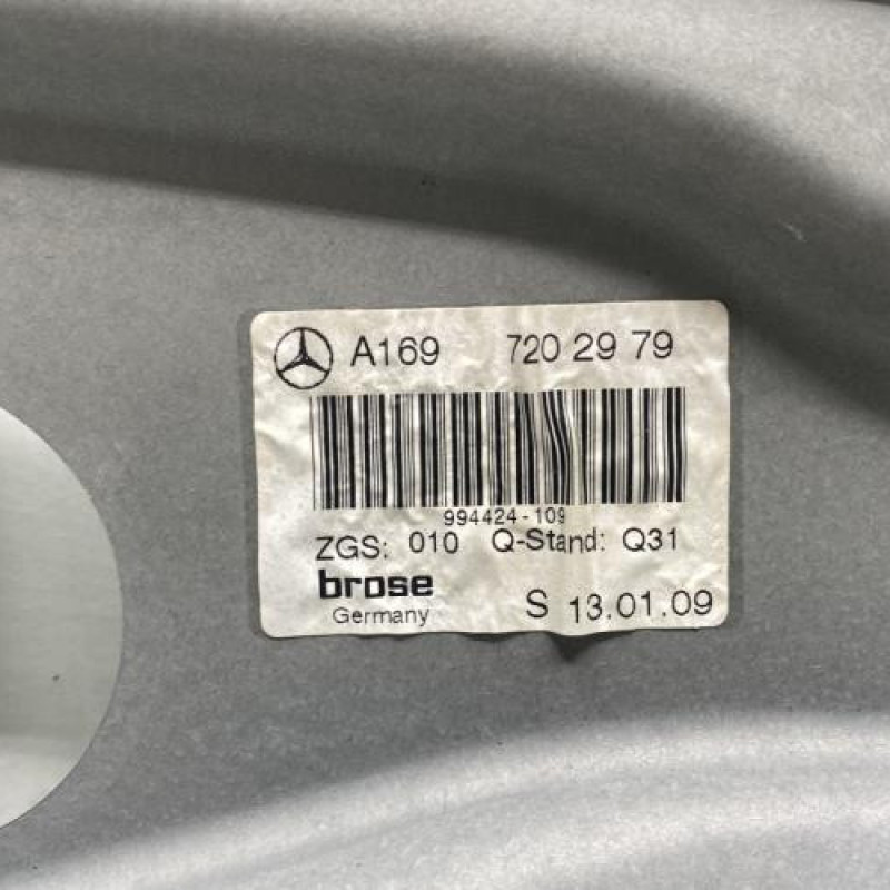 Leve vitre electrique avant gauche MERCEDES CLASSE B 245 Photo n°2