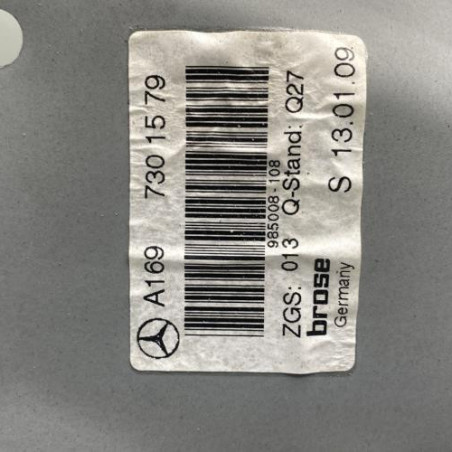 Leve vitre electrique arriere gauche MERCEDES CLASSE B 245