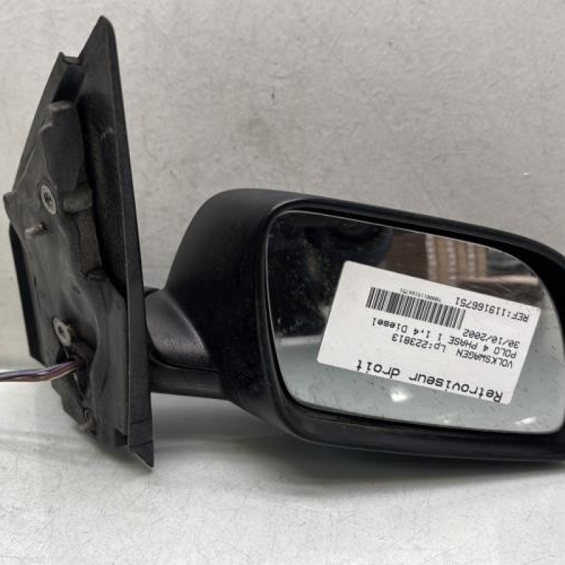 Retroviseur droit VOLKSWAGEN POLO 4 Photo n°1