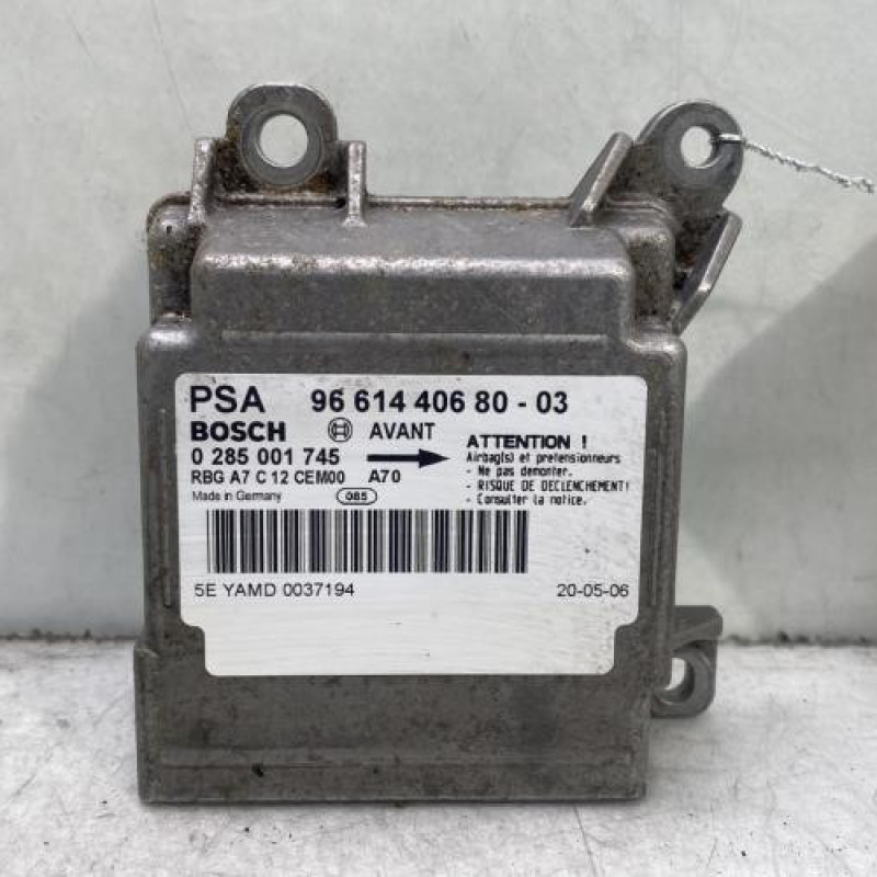 Boitier air bag PEUGEOT 207 Photo n°1