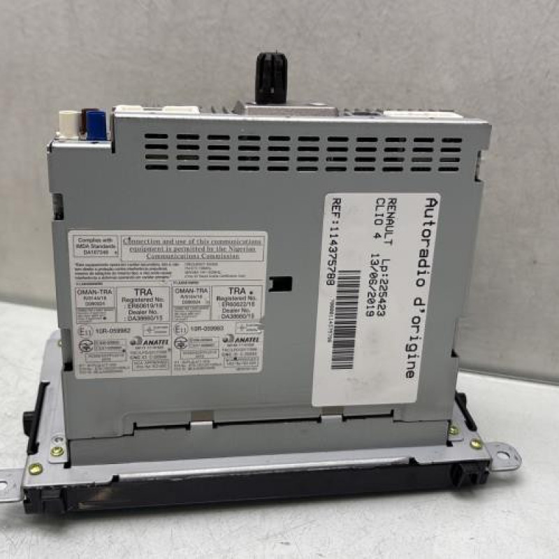 Autoradio d'origine RENAULT CLIO 4 Photo n°5