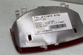 Feu arriere stop central NISSAN MICRA 3