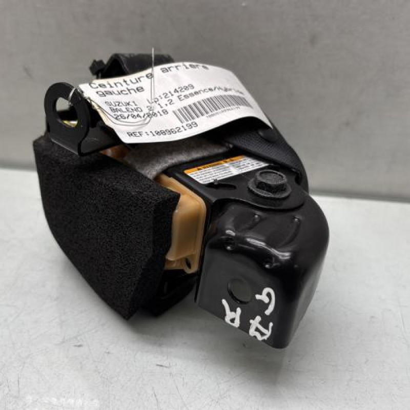 Pretensionneur de ceinture arriere gauche SUZUKI BALENO 2 Photo n°4