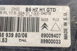 Optique avant principal gauche (feux)(phare) CITROEN C4 1