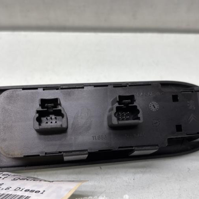 Interrupteur de leve vitre avant gauche PEUGEOT 307 Photo n°3