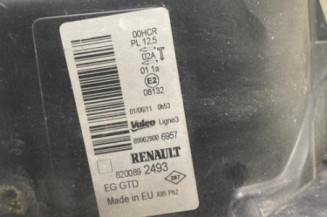 Optique avant principal gauche (feux)(phare) RENAULT CLIO 3