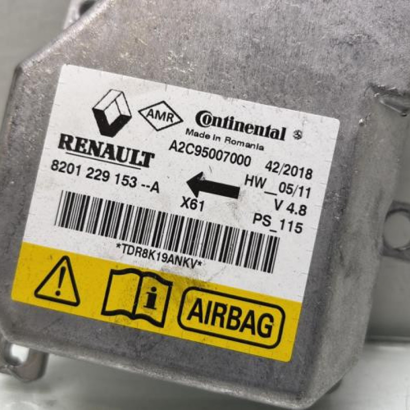 Boitier air bag RENAULT KANGOO 2 Photo n°2