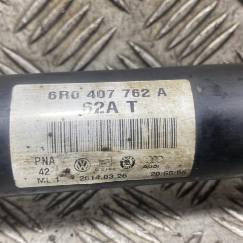 Cardan droit (transmission) VOLKSWAGEN POLO 5 Photo n°3